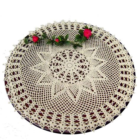 Round Crochet Tablecloth Patterns | Catalog of Patterns