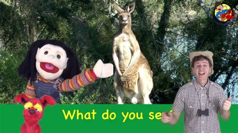 What Do You See Song Wild Animals Learn English Kids - YouTube