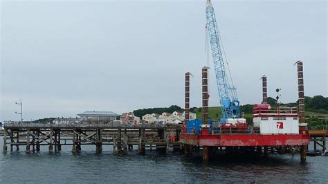 Swanage Pier restoration completed after two years - BBC News