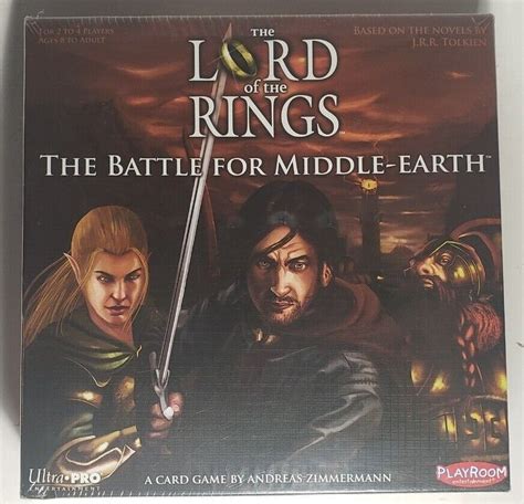 The Lord Of The Rings The Battle For Middle Earth Card Game New Sealed In Box | #4587831120