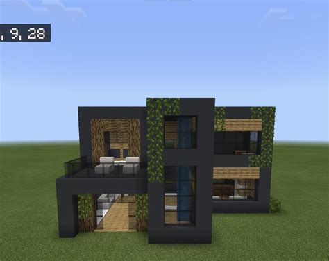 Black Concrete House Minecraft - Dapur Meja Murah Concrete Inspiratif Ekspos | Bodybiwasuio