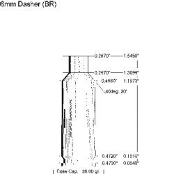 6mm Dasher 14x World Champion - 4D Reamer Rentals