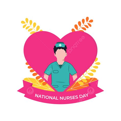 International Nurses Day Vector Hd PNG Images, Happy International Nurses Day Font With Nurse ...