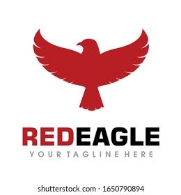 Red Eagle Logo Eagle Logo Vector Stock Vector (Royalty Free) 1650790894 | Shutterstock