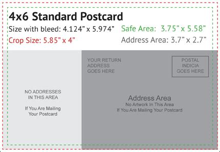 4x6 Postcard Mailing Template | Arts - Arts