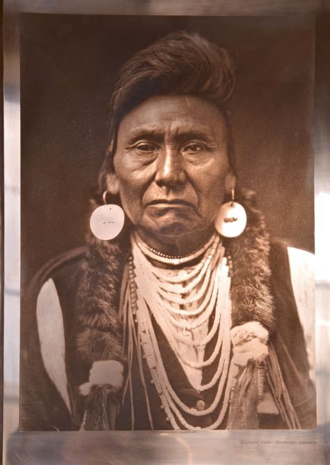 Chief Joseph - Nez Perce, 1903. Original Copper Photogravure Printing Plate from Edward S. Curt ...