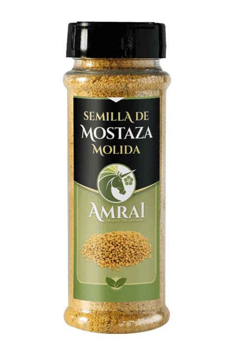 Mostaza Semilla Molida - Amrai