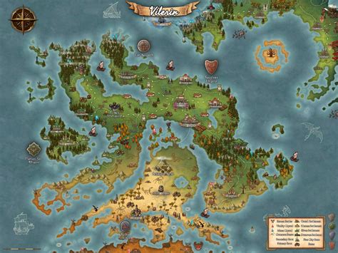 Fantasy World Maps