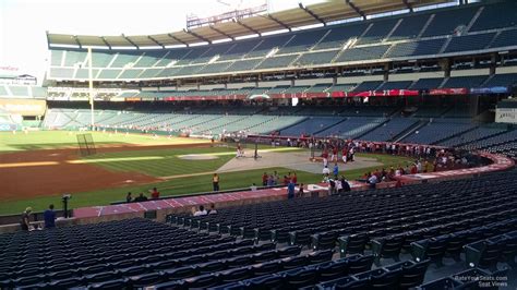 Anaheim Angels Stadium Seating View | Two Birds Home