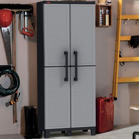 Keter Space Winner Adjustable Garage Storage Gray Resin Utility Cabinet | 227138 | eBay