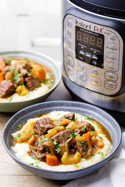 The Best (No Hassle) Keto Instant Pot Beef Stew - Keto Pots