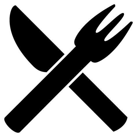 Fork and knife emoji clipart. Free download transparent .PNG | Creazilla