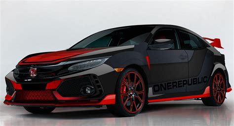 Honda Shows Off A Custom Civic Type R Designed By OneRepublic - car news