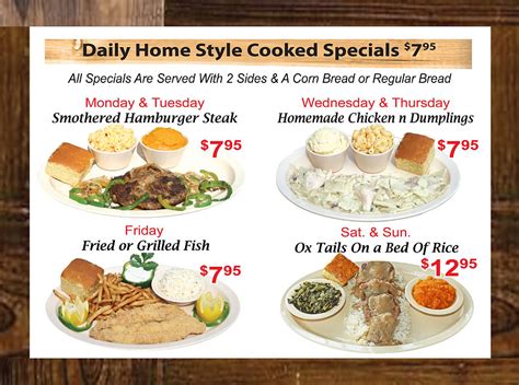 DAILY SPECIALS | hungryfarmer