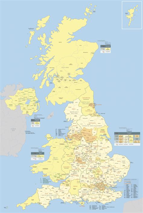 Wielka Brytania Mapa , Mapy Wielkiej Brytanii | Travelin