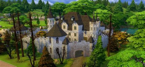 Sims 4 castle build - awardspola