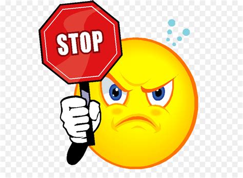 Download High Quality Stop Sign Clipart Emoji Transparent Png Images | Sexiz Pix