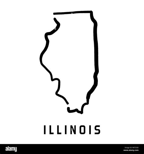 Illinois Outline Svg