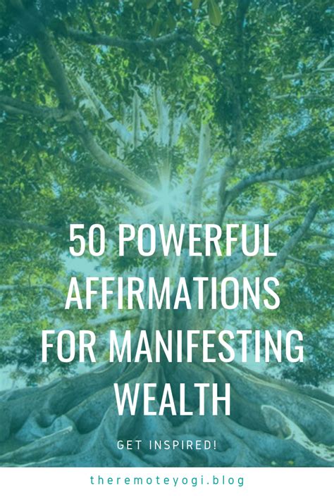 50 Affirmations for Abundance Mindset | Affirmations, Manifesting wealth, Growth mindset quotes