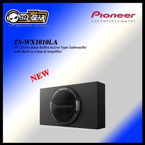 Pioneer TS-WX1010LA 10" (25cm) Built-In 600w Output Amplifier - Sealed ...