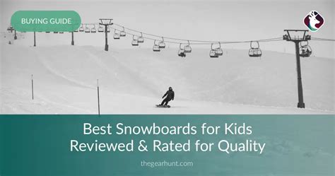 10 Best Snowboards for Kids Reviewed in 2019 | TheGearHunt