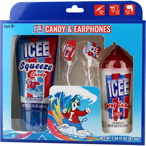 Icee, Slush Puppie Candy Packs Include Earphones - NCA