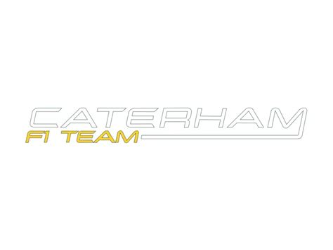 Caterham F1 Team Yellow Logo PNG vector in SVG, PDF, AI, CDR format