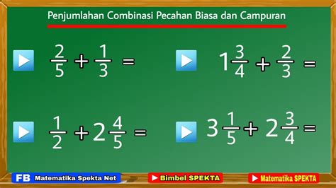 Cara Menghitung Pembagian Pecahan Biasa Dan Campuran Anto Tunggal ...