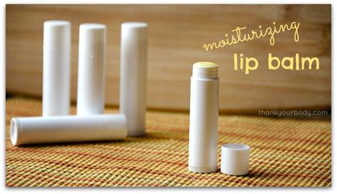 All Natural Moisturizing Lip Balm