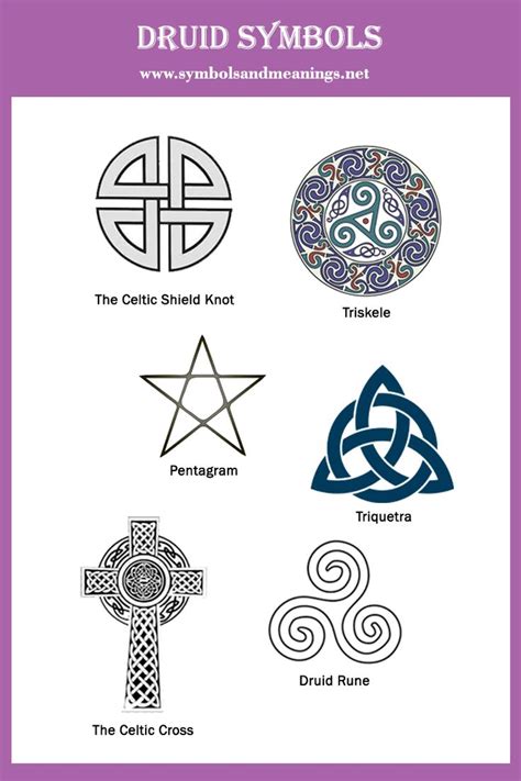 Druid Symbols, Their Meanings And Uses | Druid symbols, Druid tattoo ...