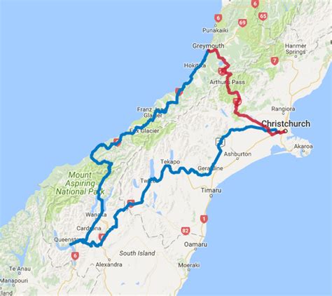 6 Day Southern Lakes and TranzAlpine Self Drive - Go New Zealand