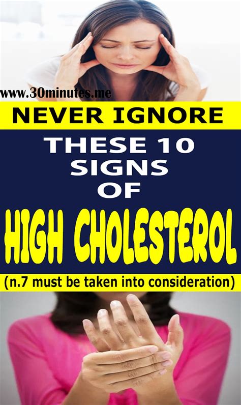 10 Symptoms Of High Cholesterol That You Shouldn’t Ignore - HEALTH and WELLNESS