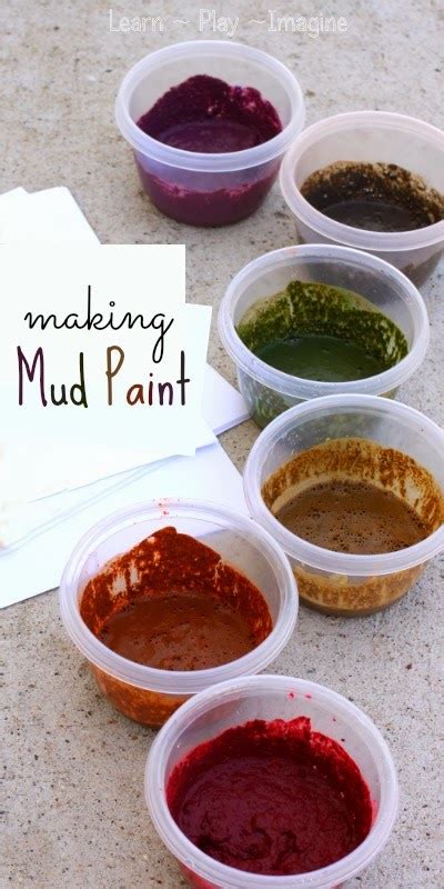 Mud Paint Recipe ~ Learn Play Imagine