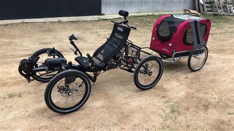 TrikExplor 420E touring recumbent quad makes you enjoy the outdoor - YouTube