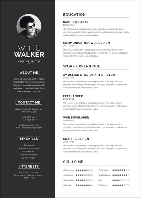 50+ Free Microsoft Word Resume Templates to Download | Downloadable resume template, Free resume ...