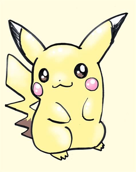 Easy Pikachu Drawing at GetDrawings | Free download