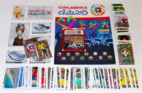 PANINI CONMEBOL COPA America Chile 2015 Sealed Album Messi Neymar Complete Set EUR 119,99 ...