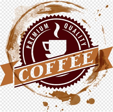 Round coffee logo, round, coffee, logo png | PNGWing