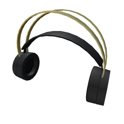 Golden Headphones - KSI | Roblox Item - Rolimon's