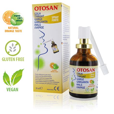 Otosan® Throat Spray Against Throat Irritation - Natural Ingredients