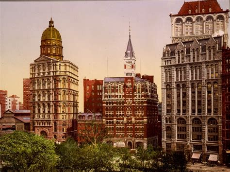 New York City In Color Photographs From The Turn Of The Century