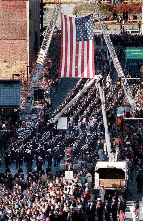 1999 Worcester Cold Storage fire where six firefighters lost their ...