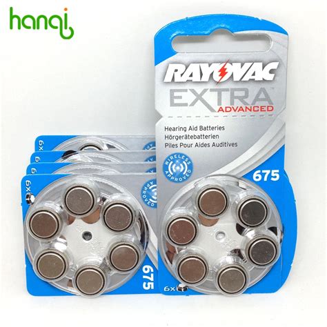 30 x Hearing Aid Batteries 675A Free Shipping! 30 PCS Hearing Aid Battery. Zinc Air 675/A675-in ...