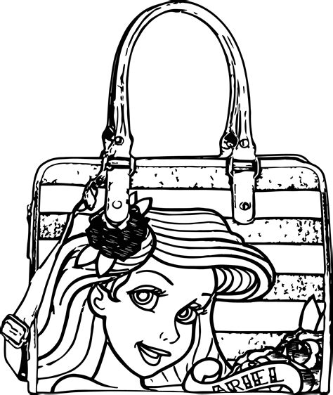 Handbag Coloring Pages at GetColorings.com | Free printable colorings ...