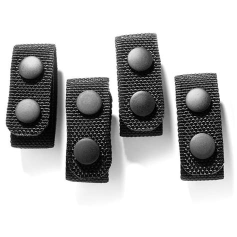 Galls Molded Nylon Belt Keepers (4 Pack)