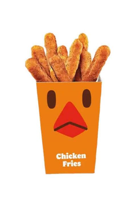 burger king chicken fries - The Diet Chef