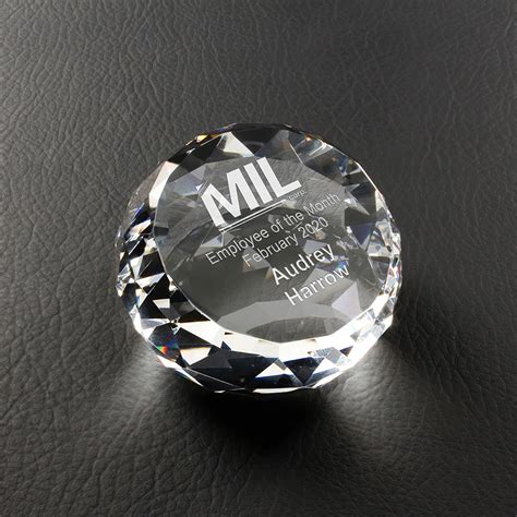 Crystal Paperweight | Gem Cut | Glassical Designs Awards & Recognition