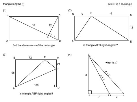 MEDIAN Don Steward mathematics teaching: triple triangle lengths