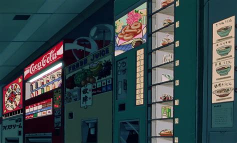 Anime Vending Machines | Aesthetic wallpapers, Aesthetic anime, 90s anime