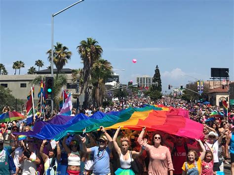 San Diego Pride Festival in San Diego at Marston Point, Balboa